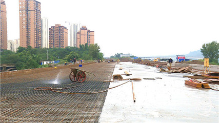 长江公园市政景观工程建设已完成85% 预计明年1月完成现场实体施工